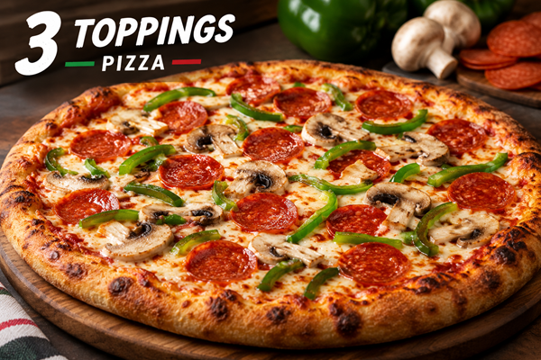 3-Topping Pizza 20.99
